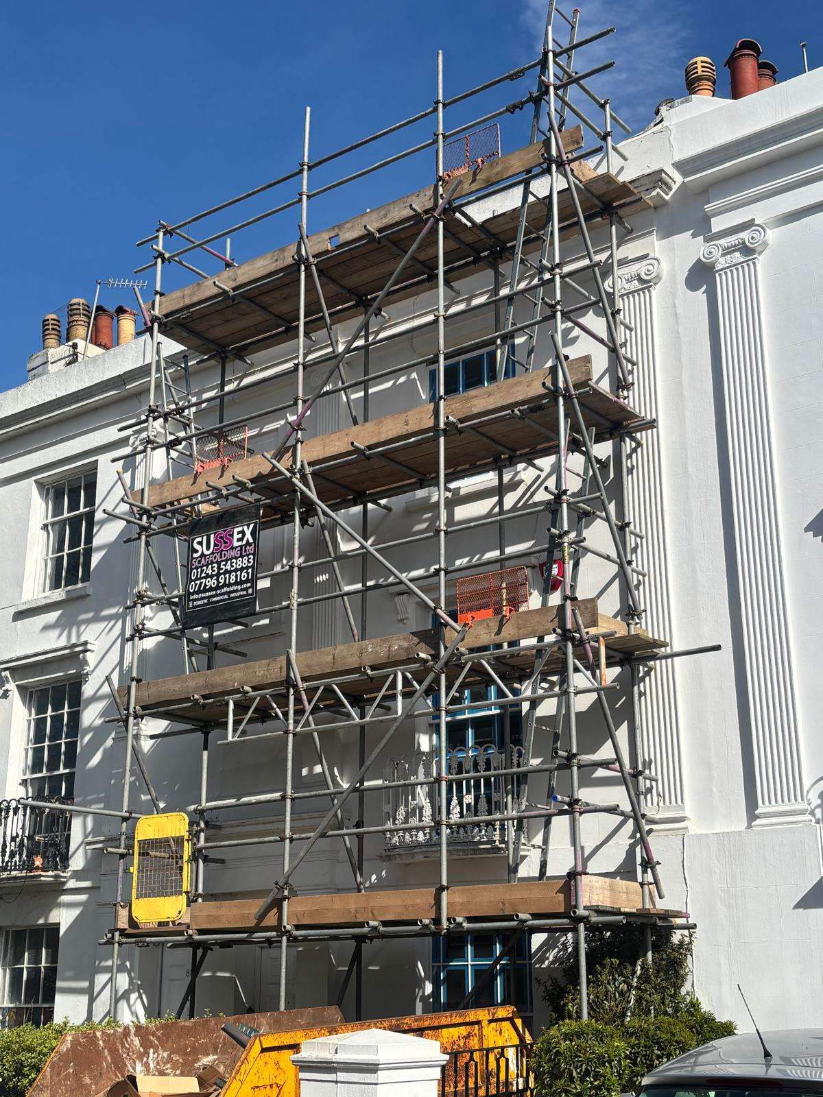 Residential Scaffolding for External Repair and Maintenance Works